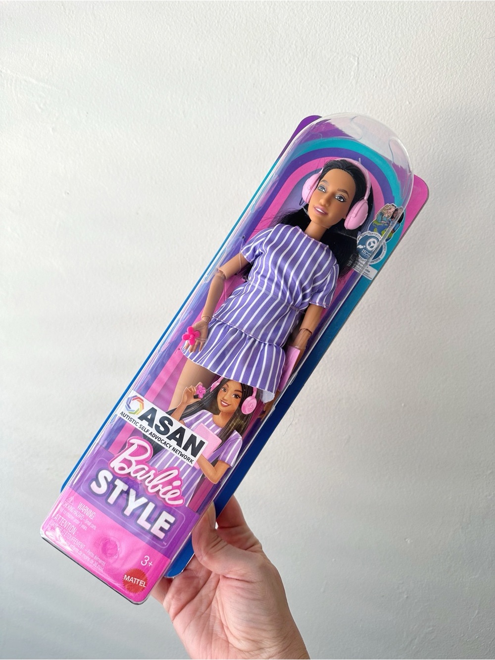 Mattel • ASAN Autism Barbie in Special Edition Purple/Pink